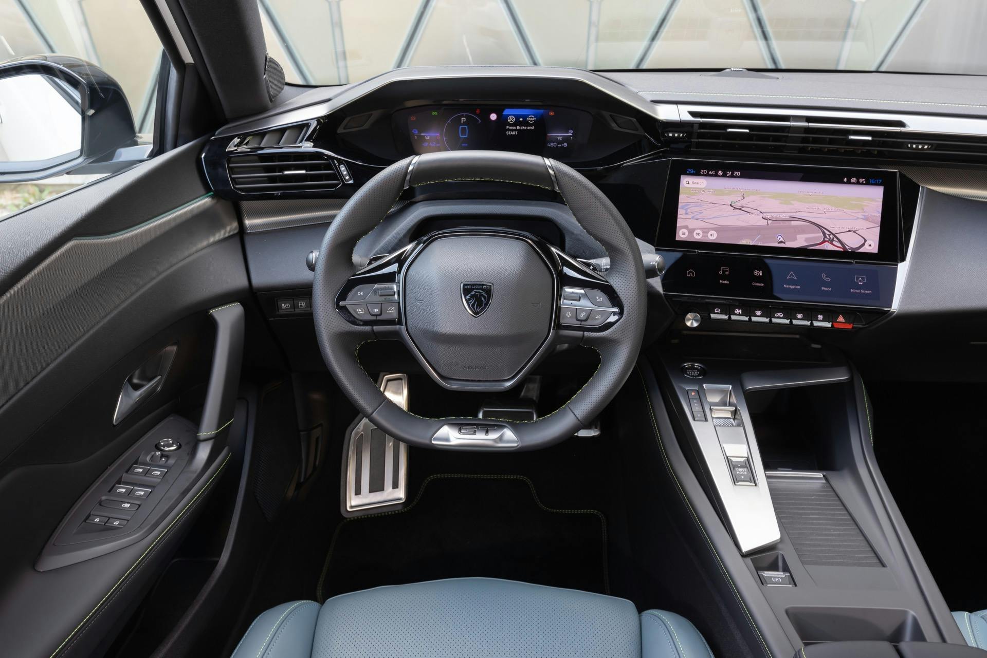 Peugeot 308 plancia i-Cockpit