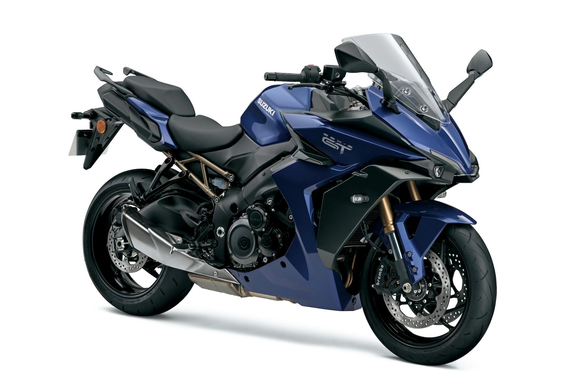 Vista tre-quarti frontale Suzuki GSX-S1000GT