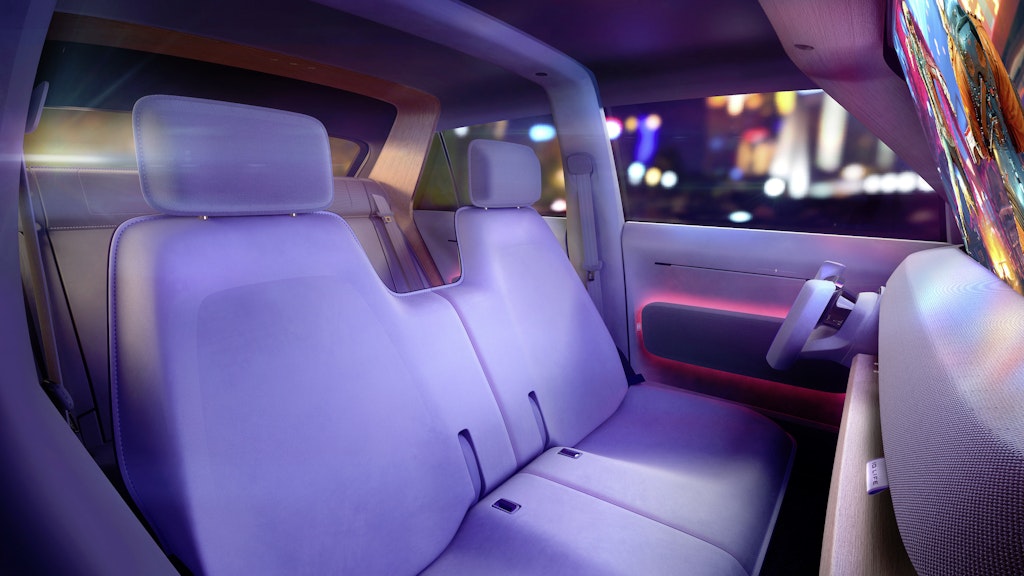 Volkswagen ID.LIFE concept car - modalità cinema