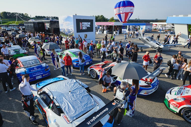 Porsche Festival 2021 paddock