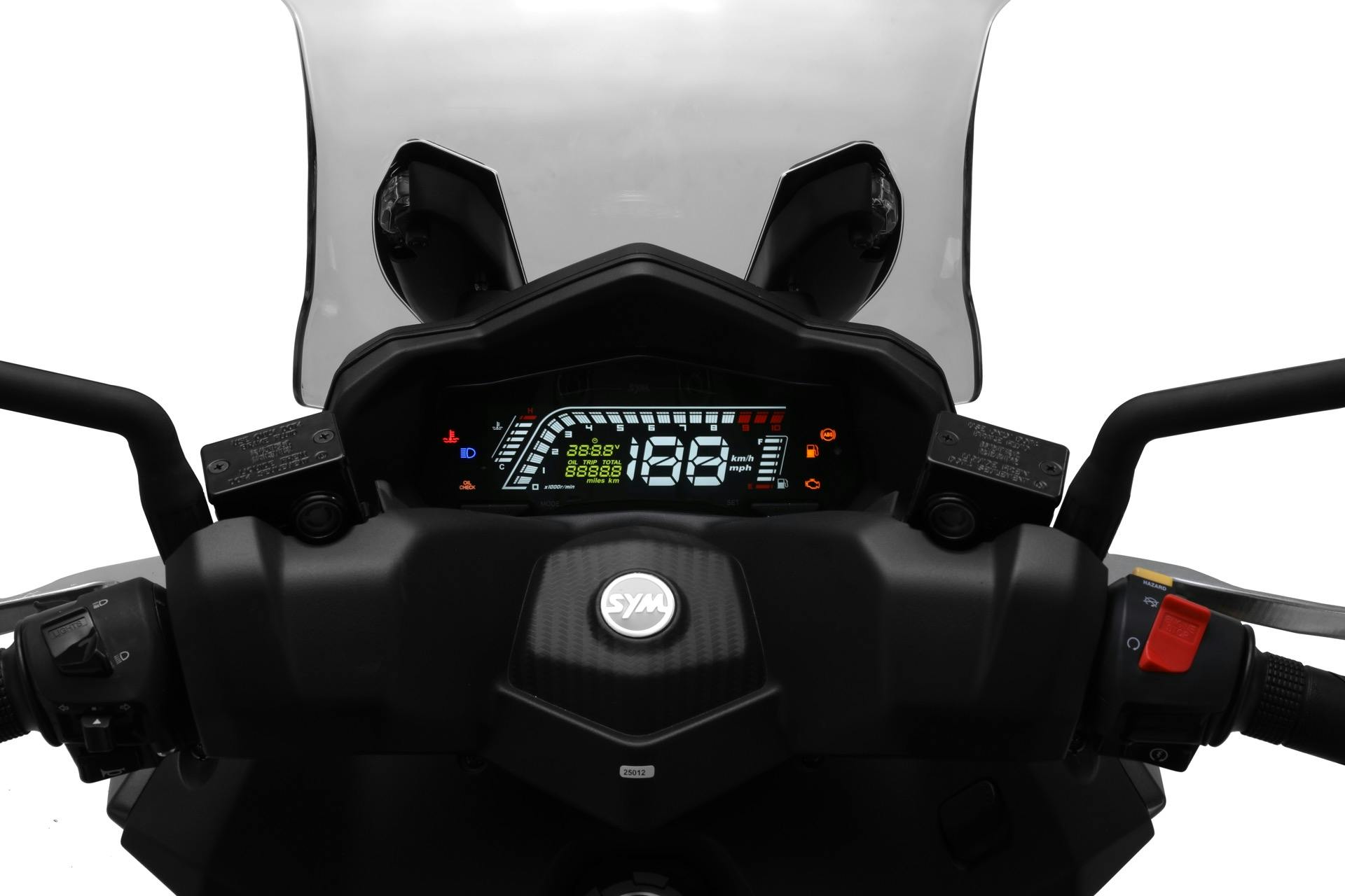 Sym Joyride 300 2022 display