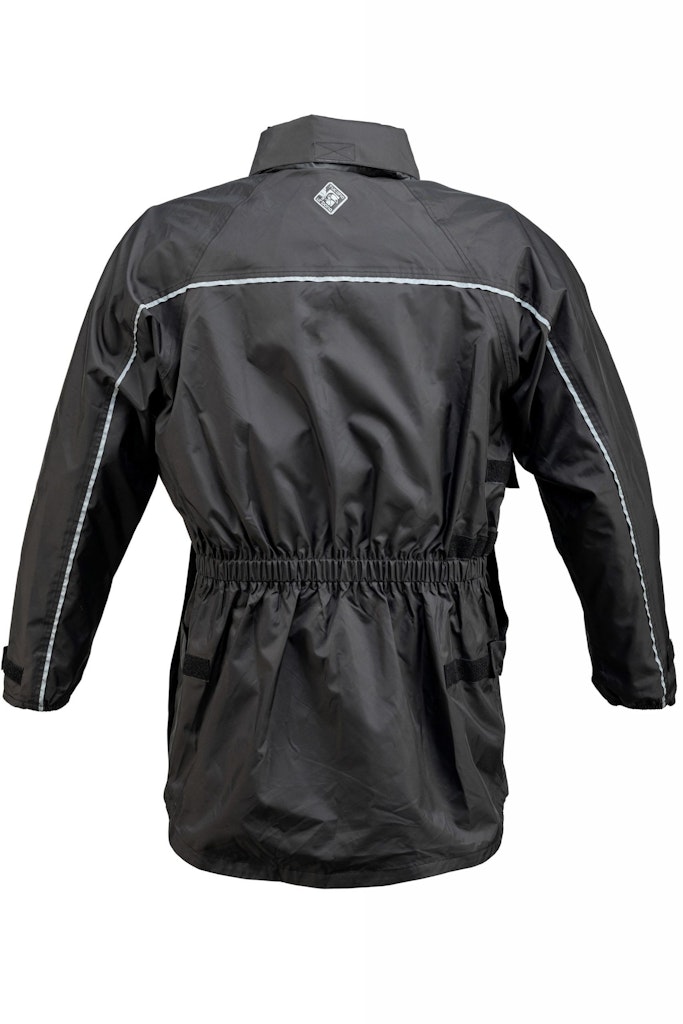 Abbigliamento moto Tucano Urbano - giacca antipioggia Tucanorak - vista posteriore