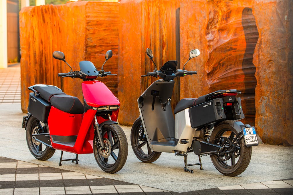 Ripresa statica scooter Wow