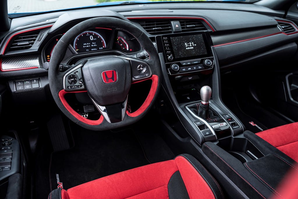 Honda Civic Type R - dettaglio interni