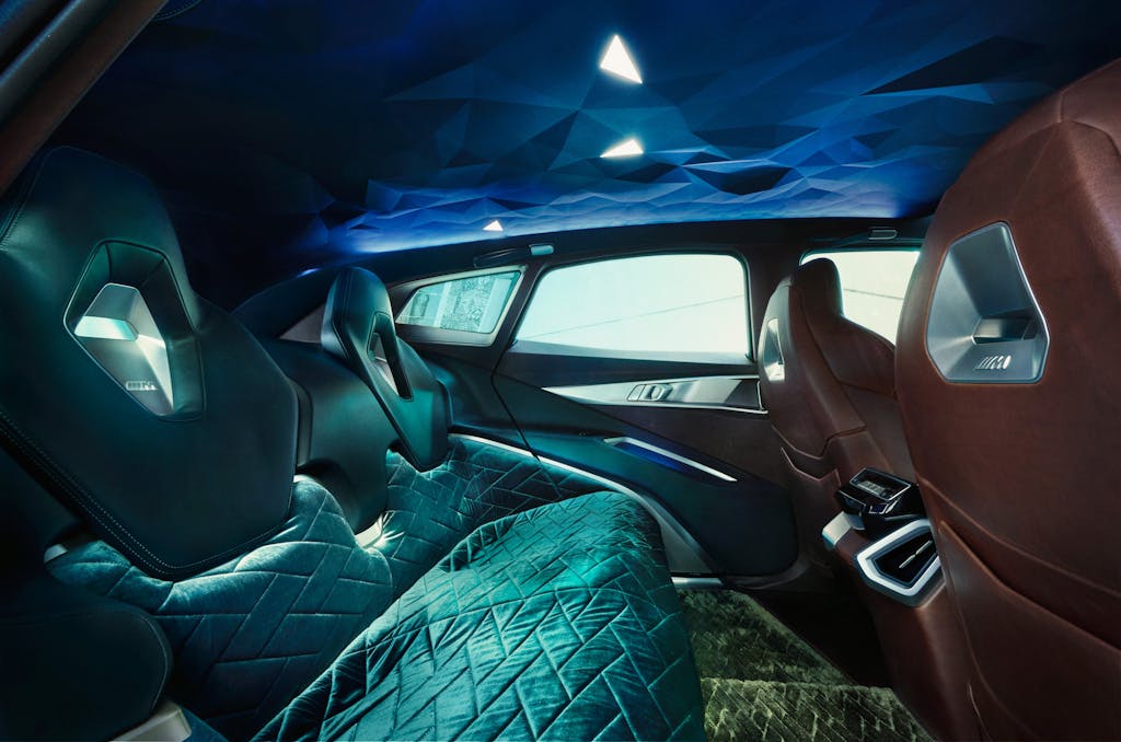 BMW XM Concept sedili posteriori