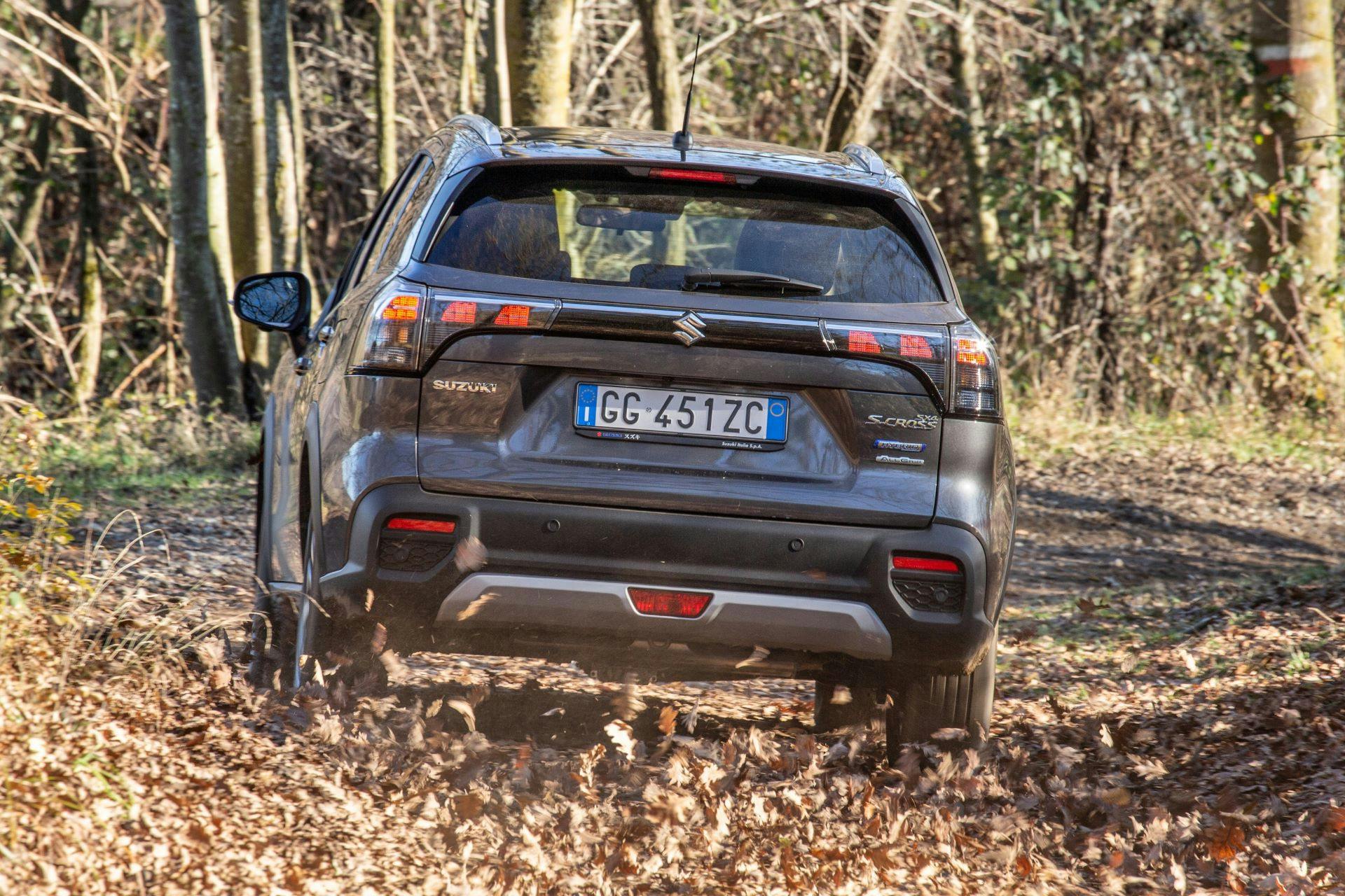 S-CROSS HYBRID - dinamica offroad posteriore