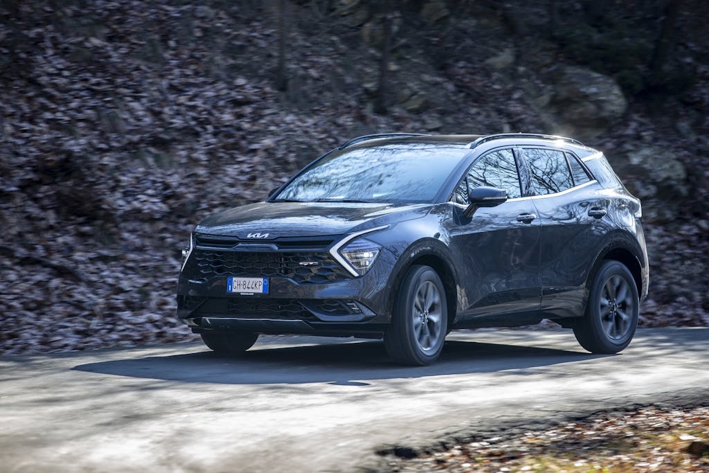 Kia Sportage - vista laterale