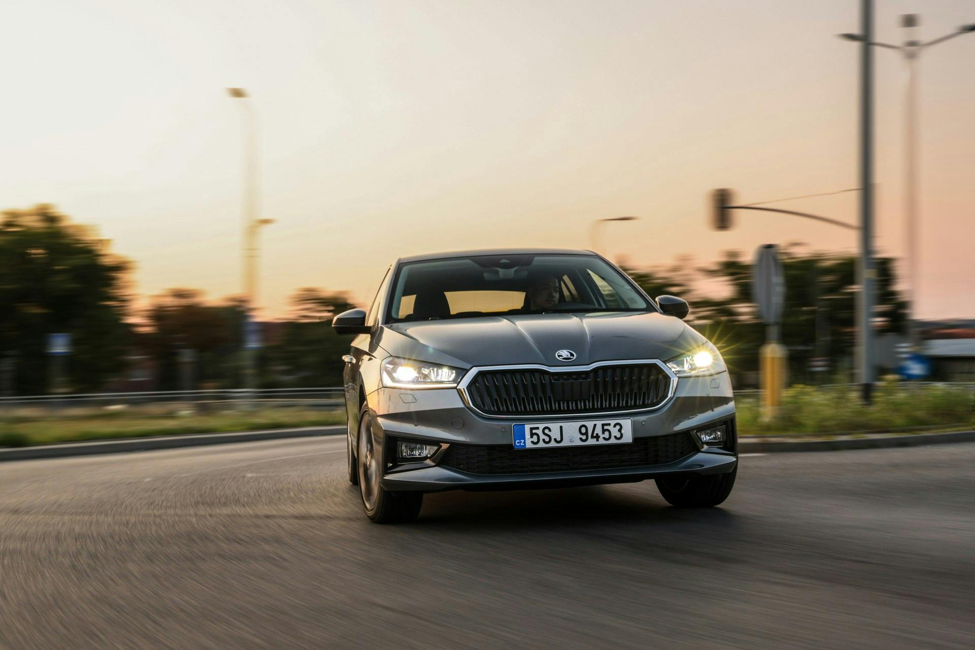Skoda Fabia - dinamica frontale