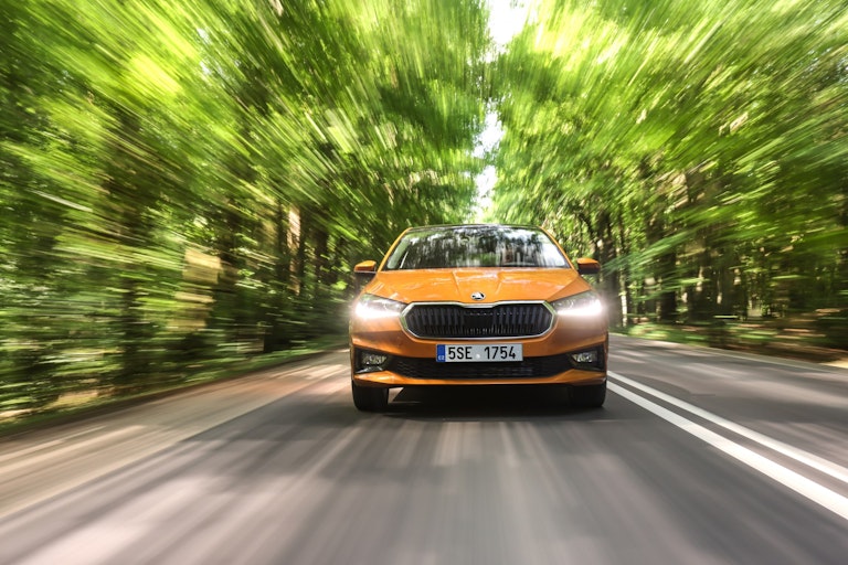 Skoda Fabia 2022 - dinamica frontale