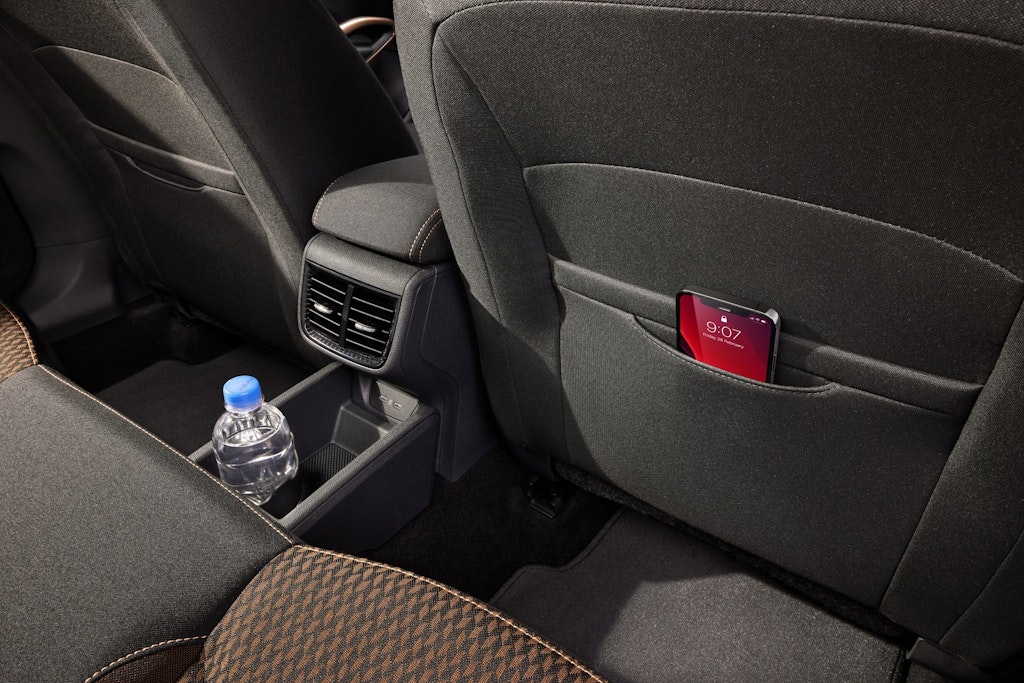 Skoda Fabia 2022 - dettaglio divanetto posteriore