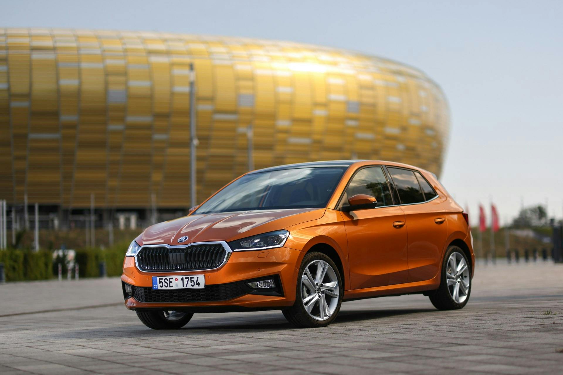 Skoda Fabia 2022 - tre quarti frontale statica