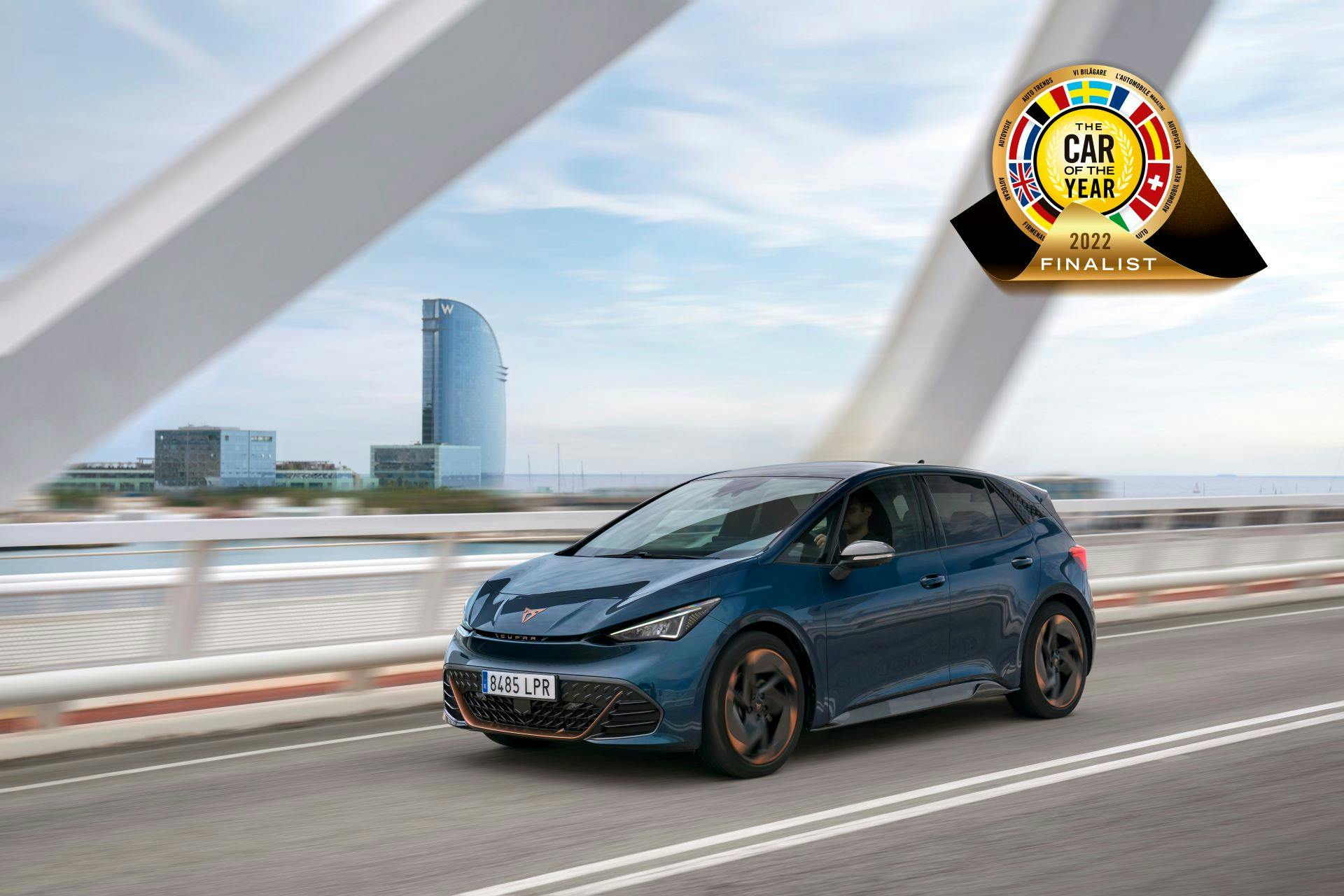 Cupra Born finalista car of the year 2022
