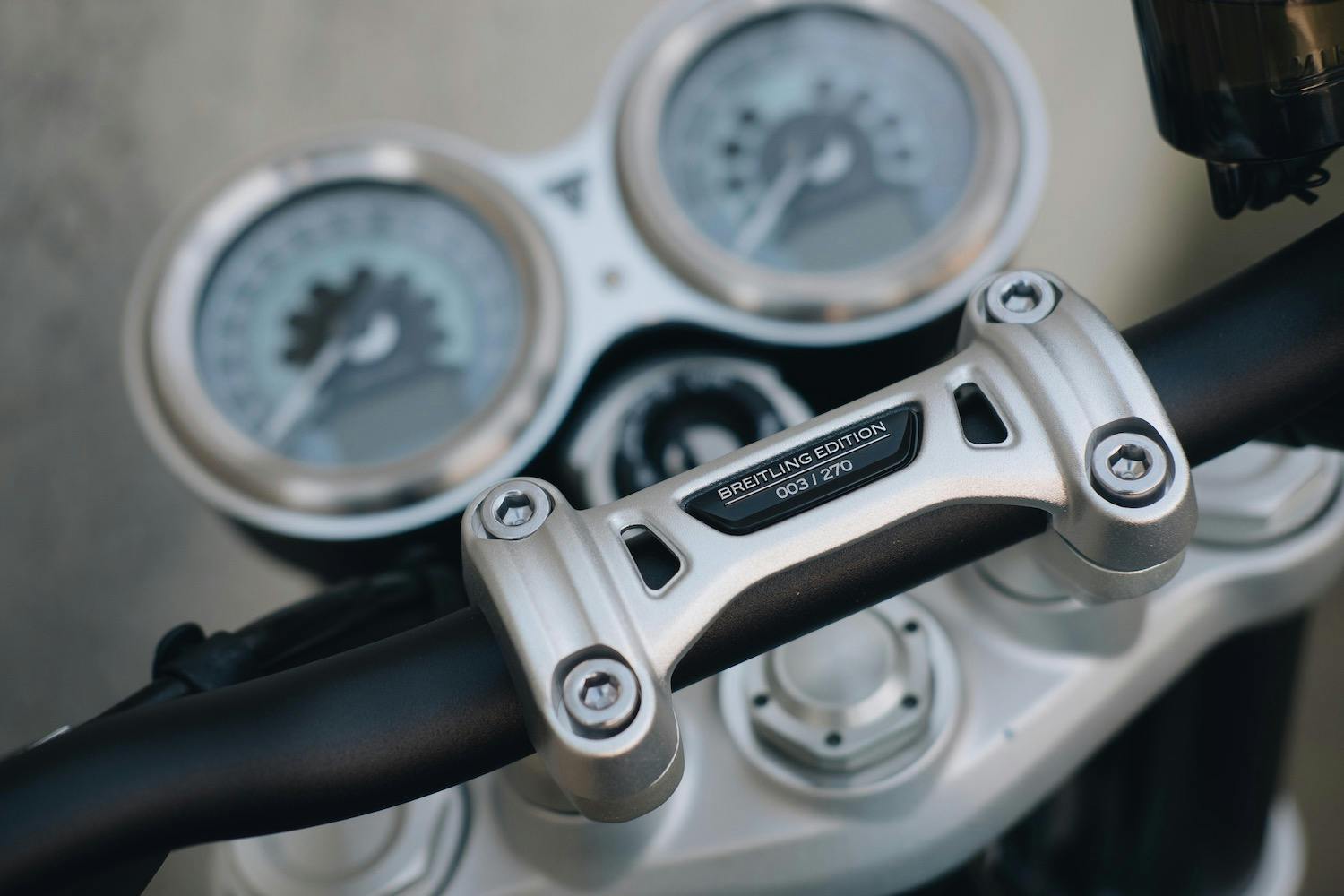 TRIUMPH SPEED TWIN BREITLING LIMITED EDITION