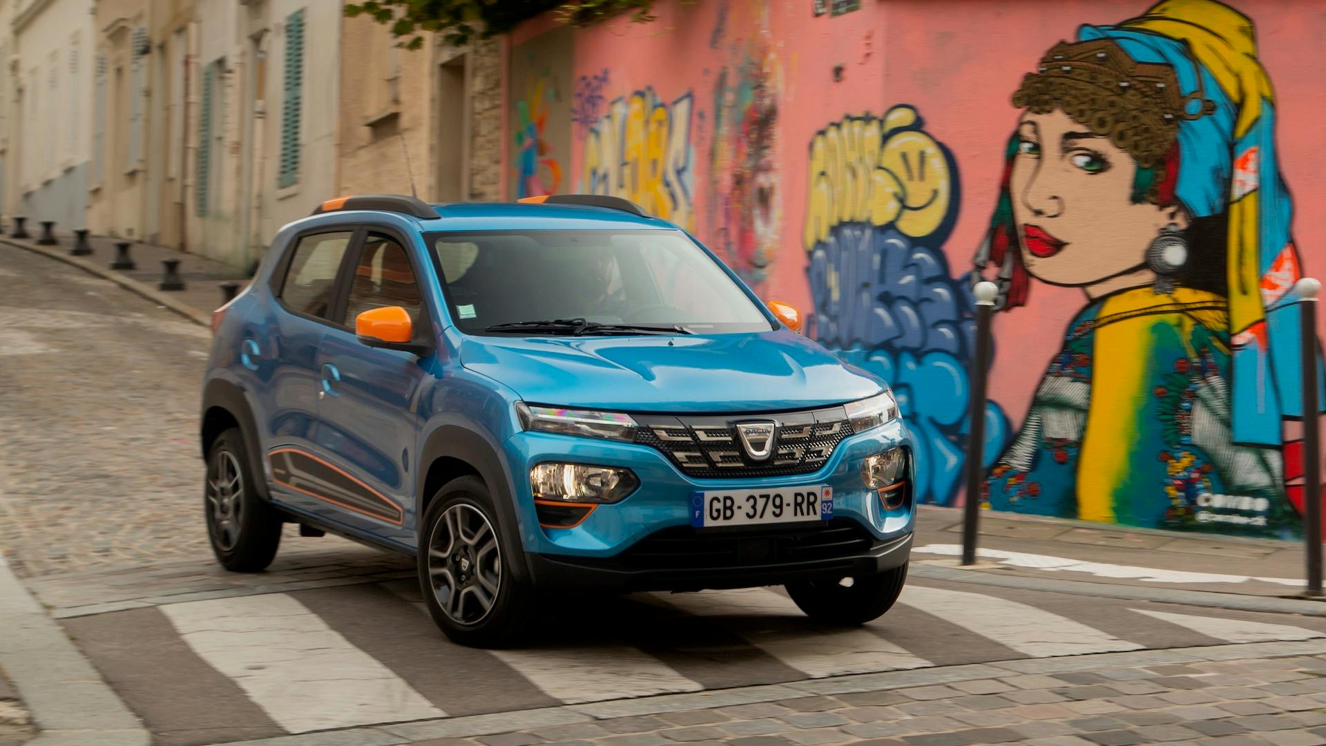 city car elettriche, auto elettriche compatte, dacia spring