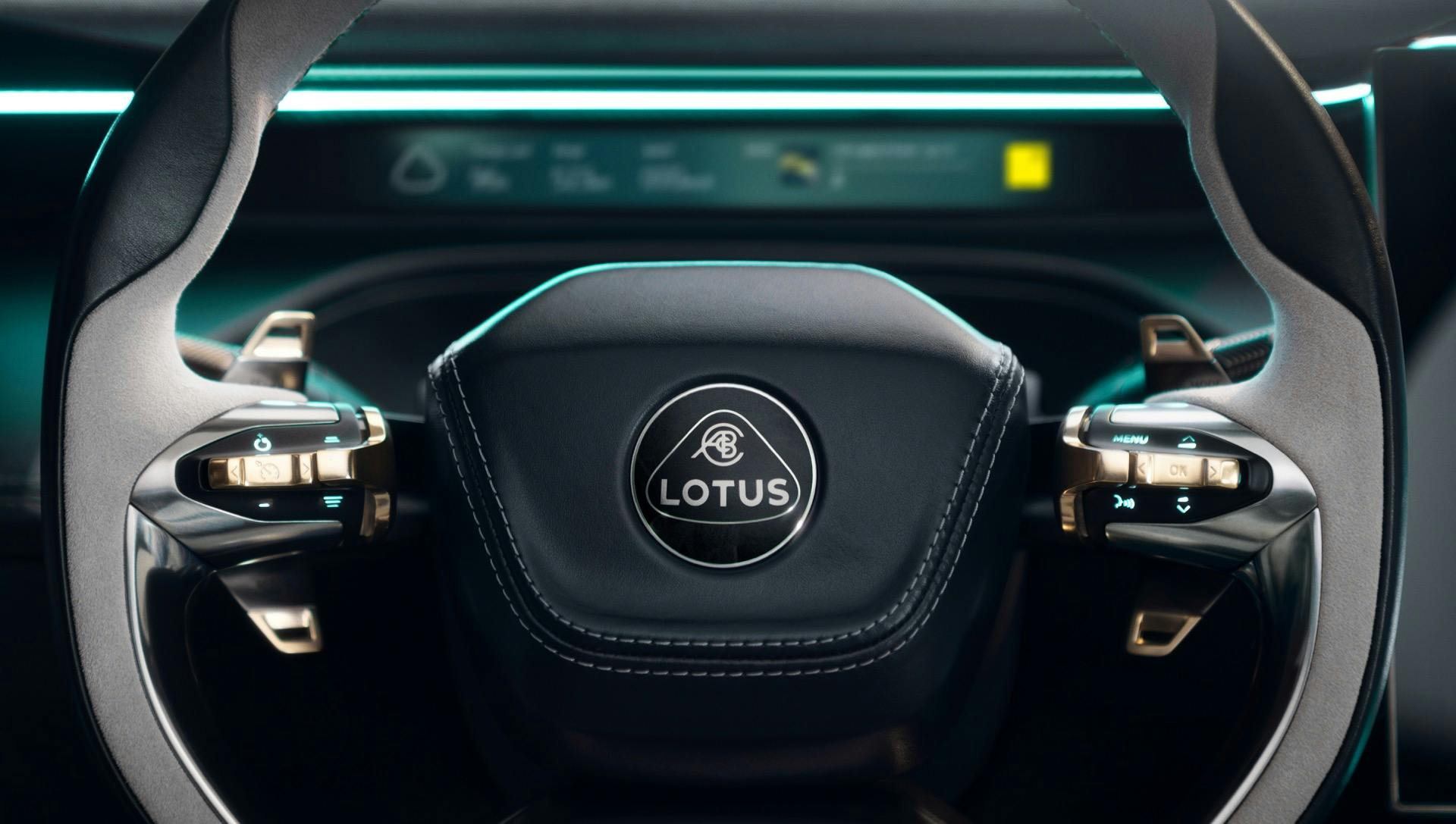 Lotus Eletre strumentazione