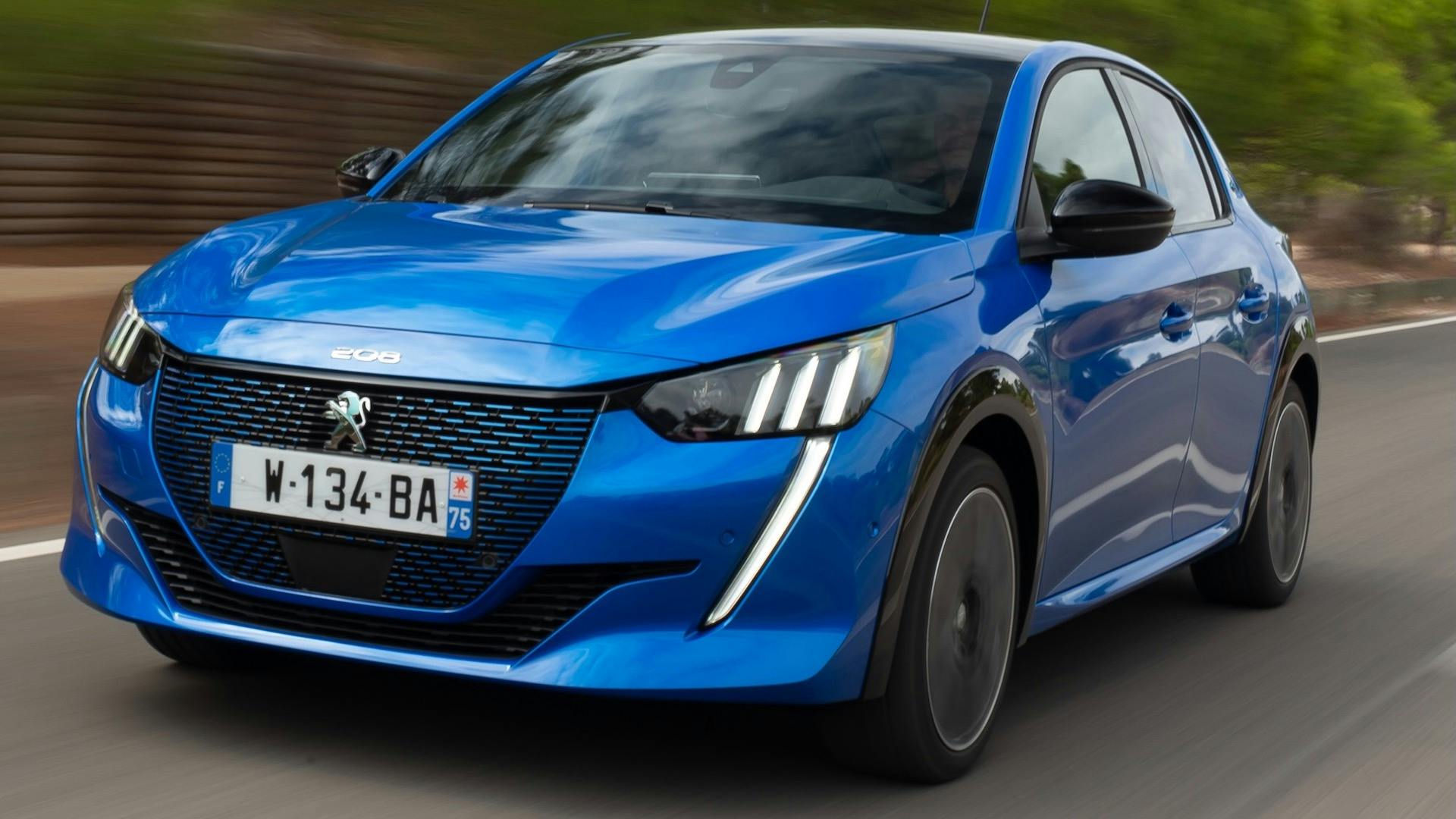 city car elettriche, auto elettriche compatte, Peugeot 208