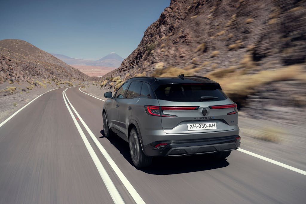 Renault Austral Esprit Alpine - dinamica posteriore