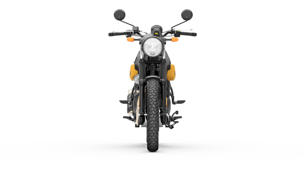 Royal Enfield Scram 411 - Graphite Yellow
