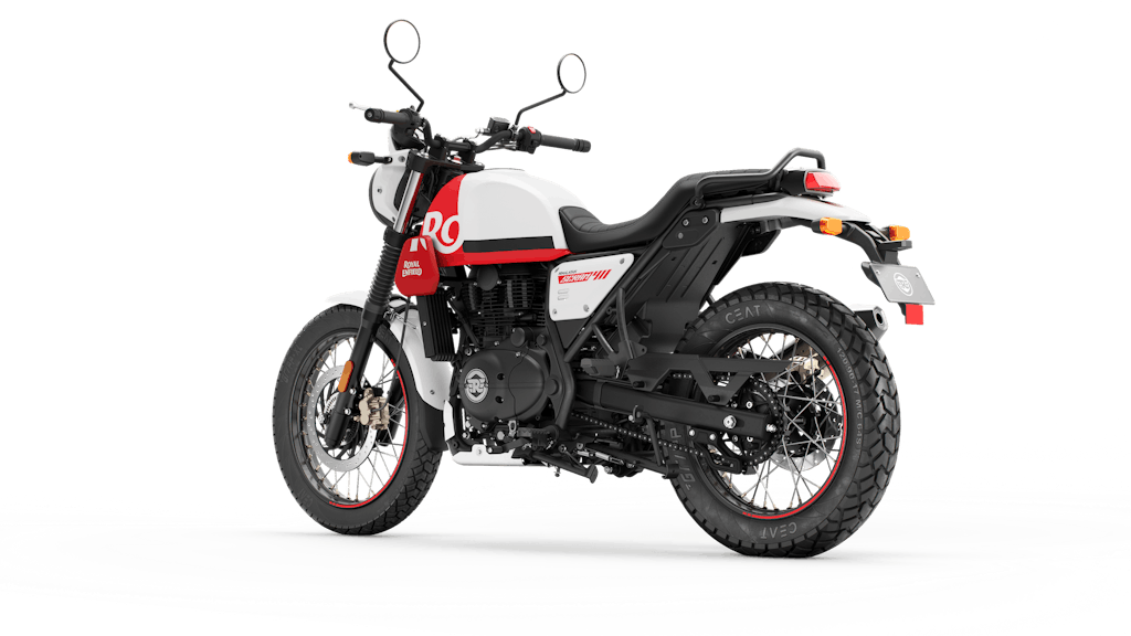 Royal Enfield Scram 411 - White Flame