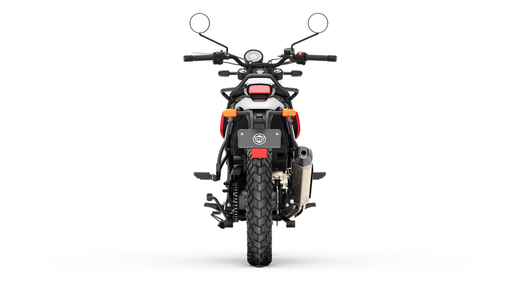 Royal Enfield Scram 411 - White Flame