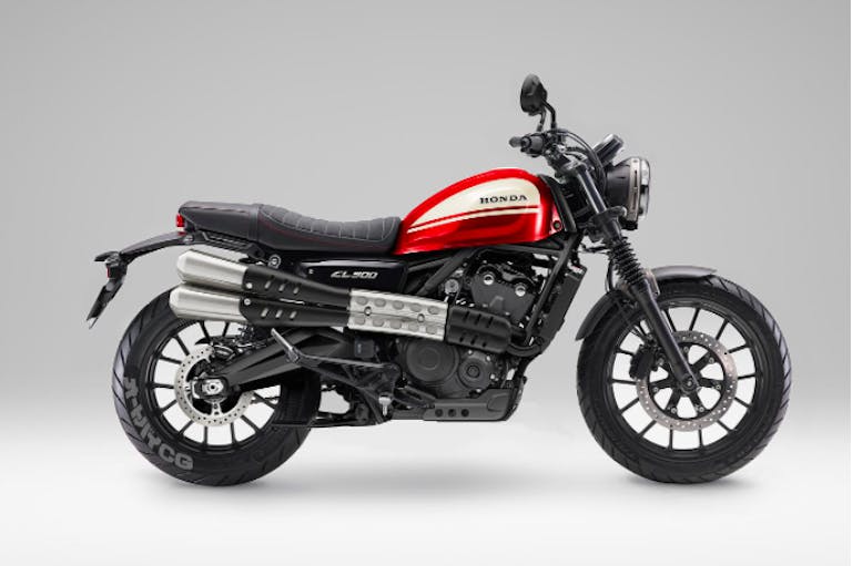 Honda Scrambler rendering