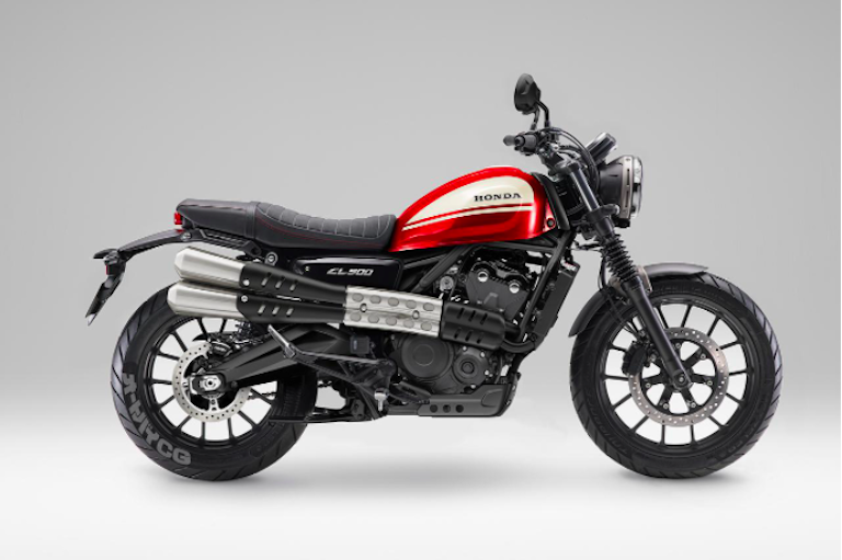 Honda Scrambler rendering