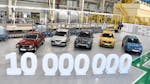 dacia, 10 milioni di veicoli prodotti