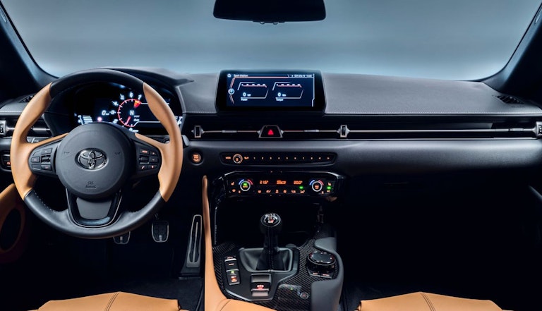 Toyota GR Supra cambio manuale