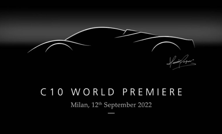 Pagani C10 teaser