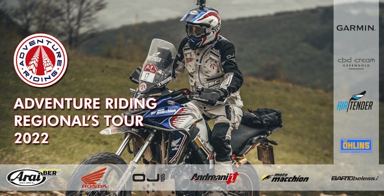 Moto turismo, partecipa gratis all'Adventure Riding Regional Tour 2022