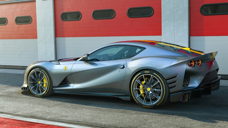 Ferrari elettrificate - Ferrari 812 Competizione