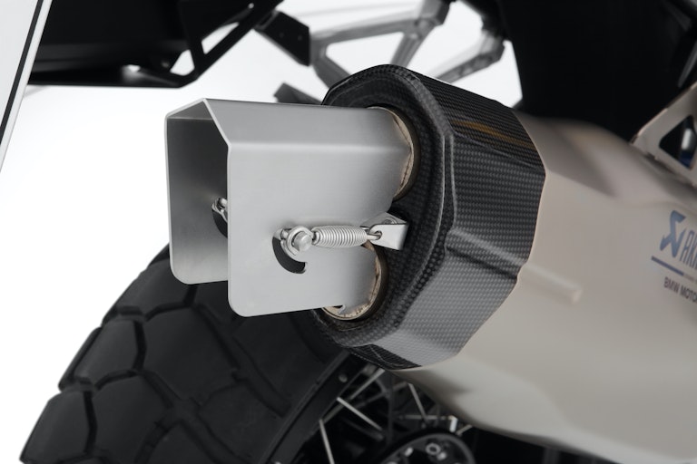 BMW R 1250 GS deflettore per lo scarico Akrapovic by Wunderlich