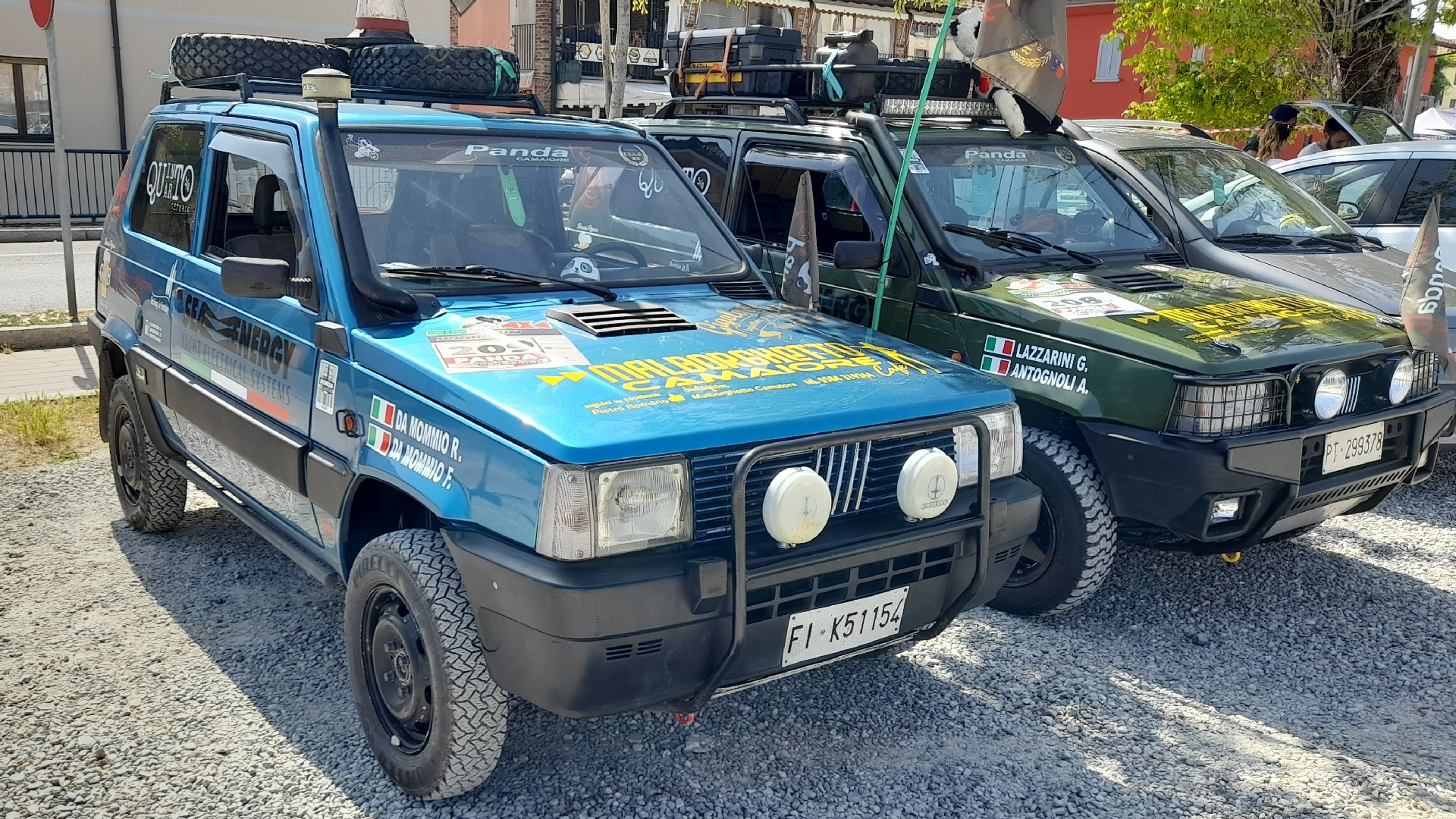 raduno panda a pandino versione panda raid fuoristrada