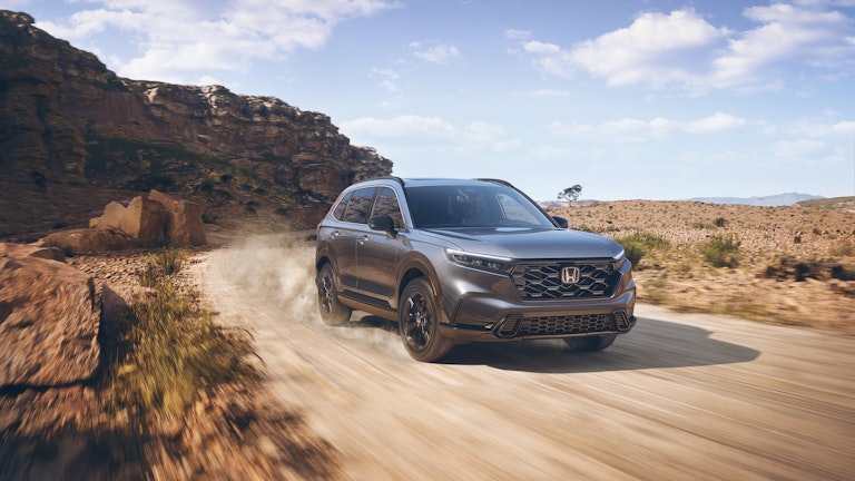 nuova Honda CR-V - tre quarti anteriore