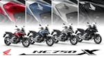 Honda nuovi colori 2023 per X-ADV, NC750X, Forza 750 e NT1100