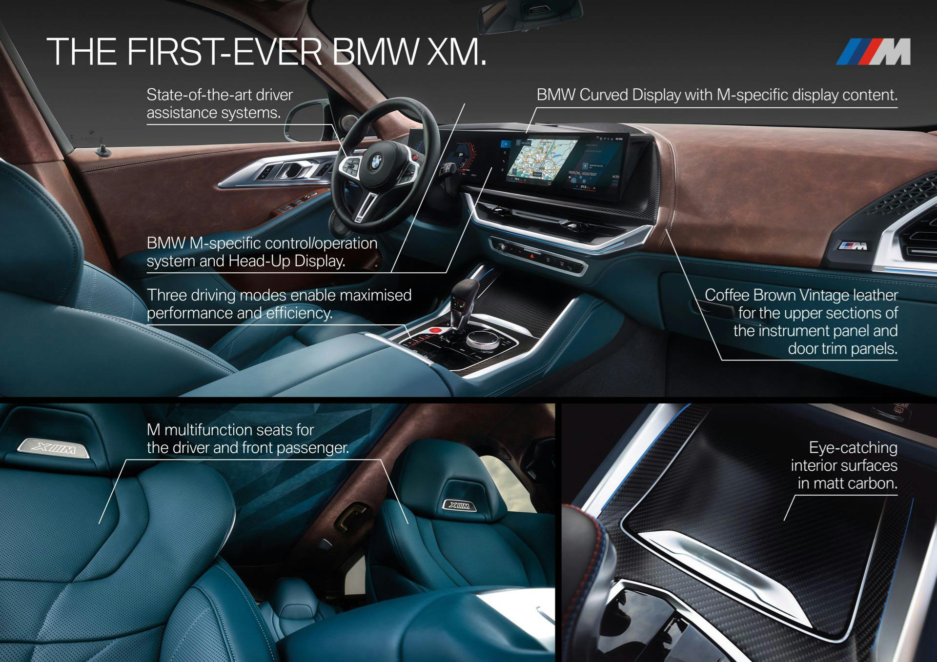 BMW XM plancia