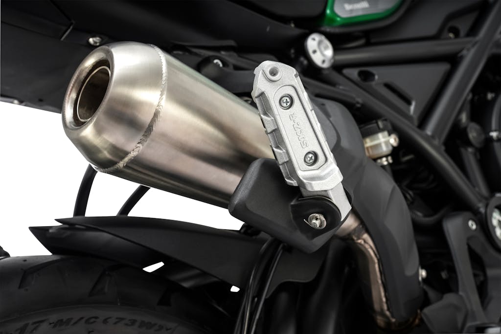 Dettaglio silenziatore Benelli 752S 2023