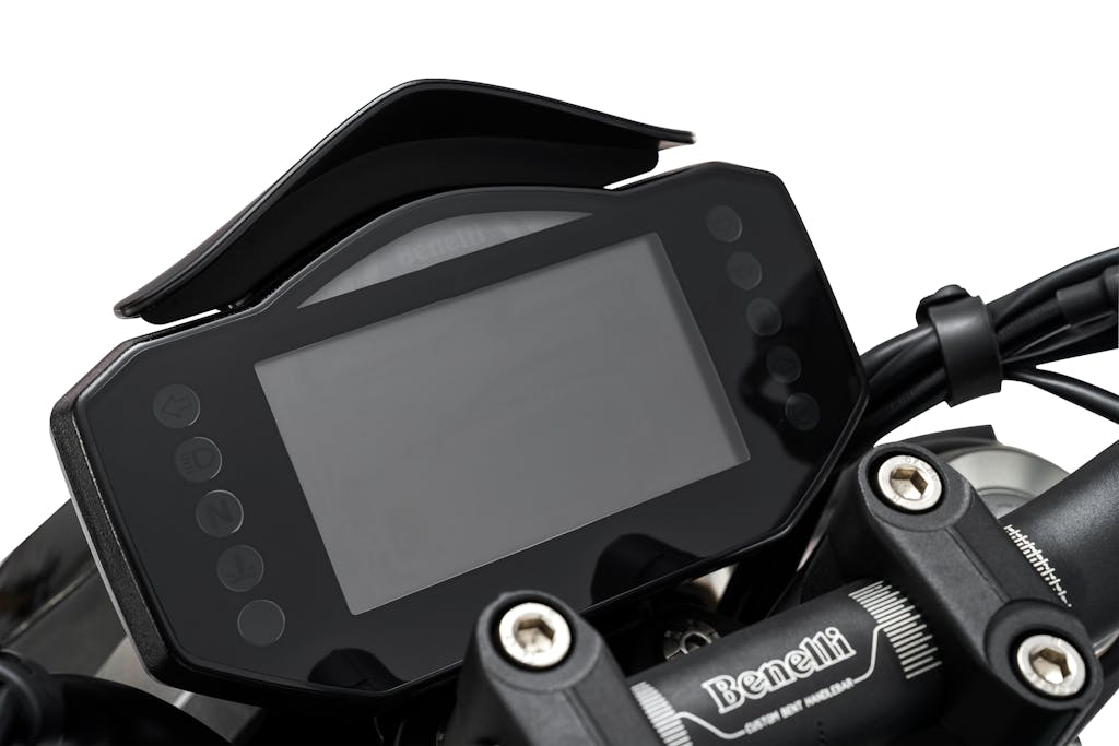 Dettaglio display TFT Benelli 752S 2023