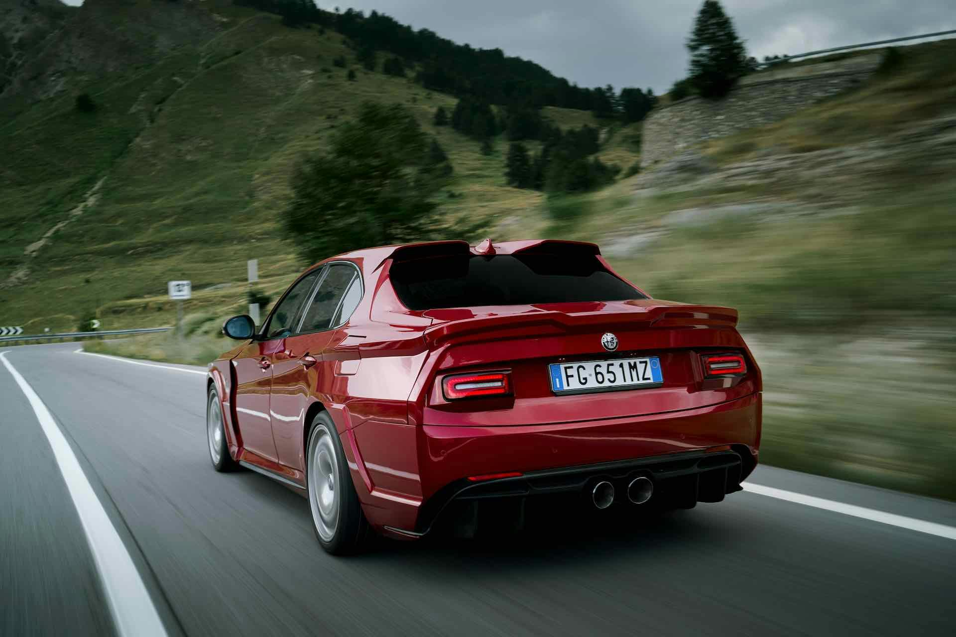 Alfa Romeo Giulia - ErreErre Fuoriserie, posteriore
