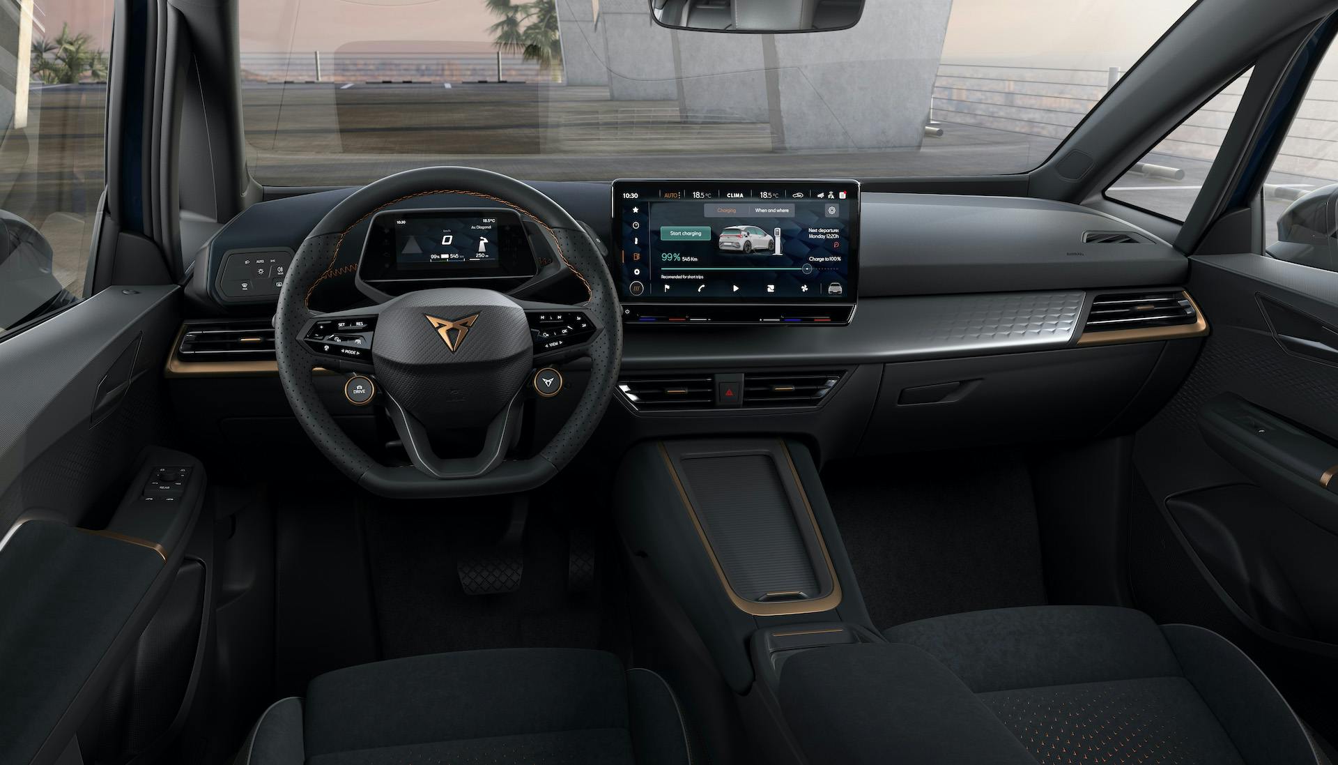 cupra born plancia - test