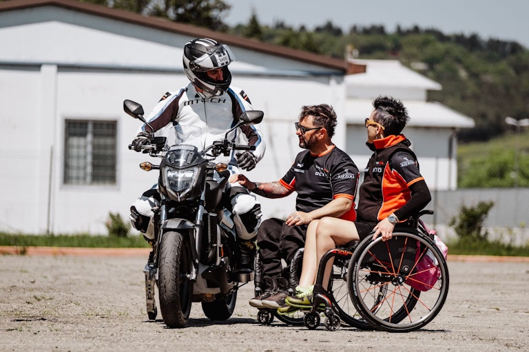 Di.Di, Diversamente Disabili, Emiliano Malagoli, corsi guida moto disabili, BMW Motorrad