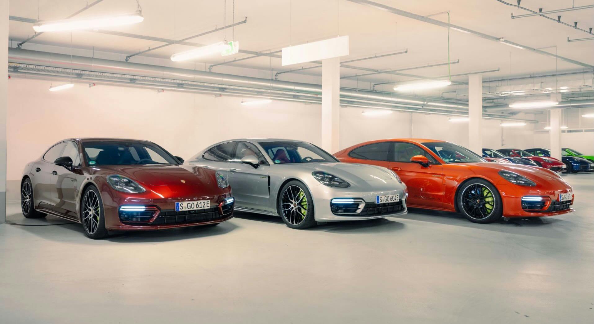 Porsche Panamera elettrica, 2027