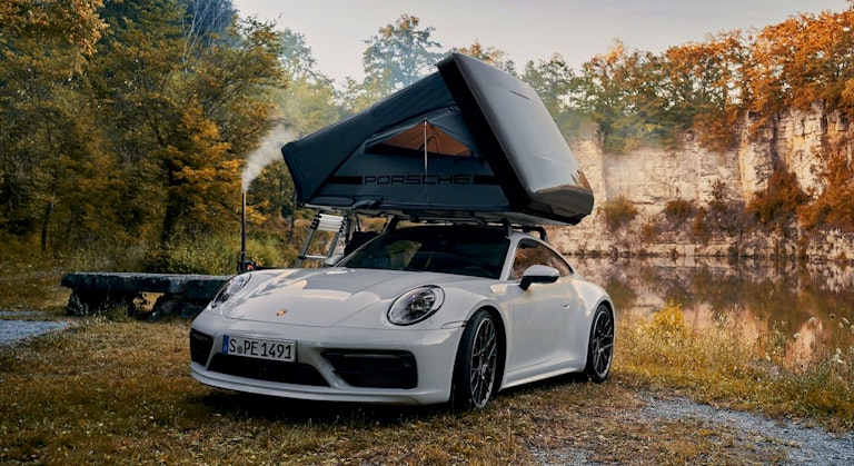 tenda da tetto Porsche