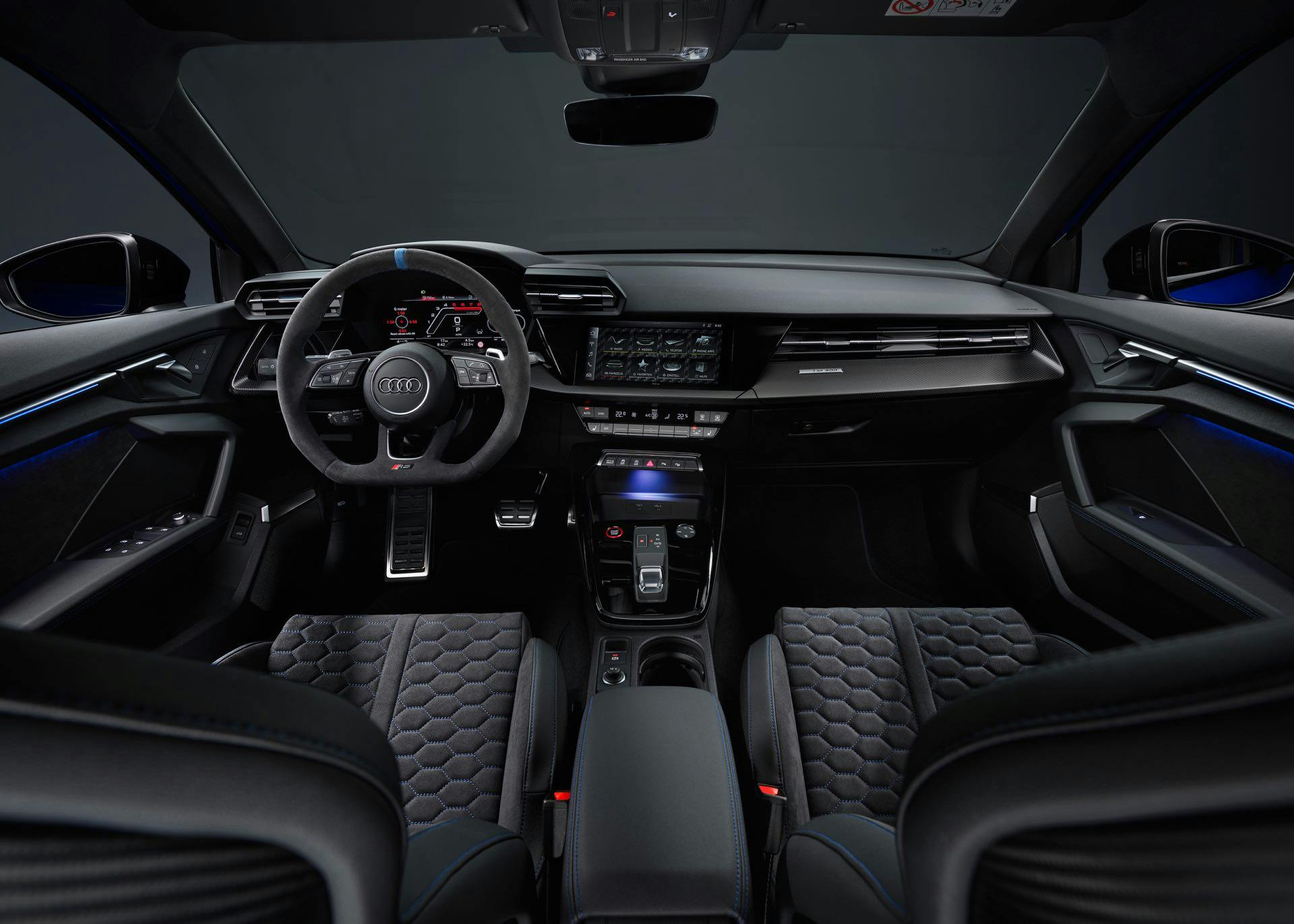 Audi RS 3 Sportback performance edition plancia