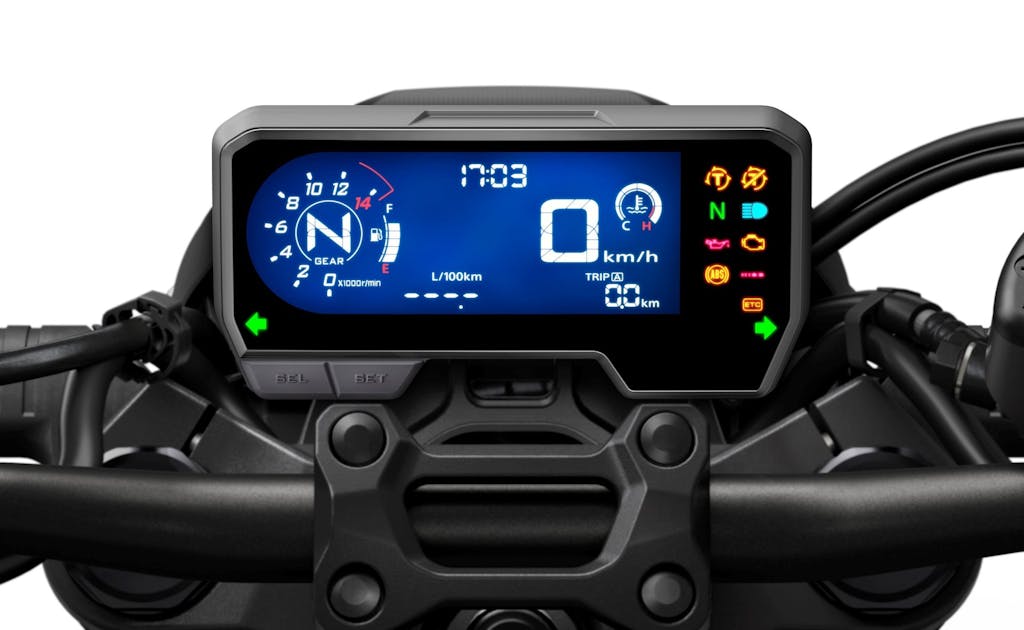 Display LCD Honda CB650R 2023