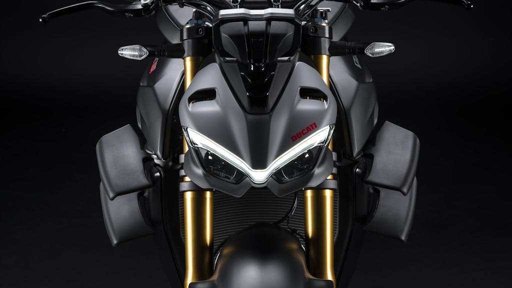 Nuova Ducati Streetfighter V4 2023 frontale