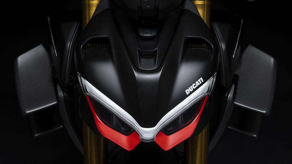 Nuova Ducati Streetfighter V4 2023 frontale