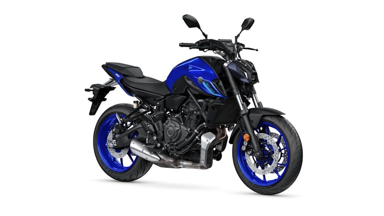 Yamaha MT-07 2023 blu