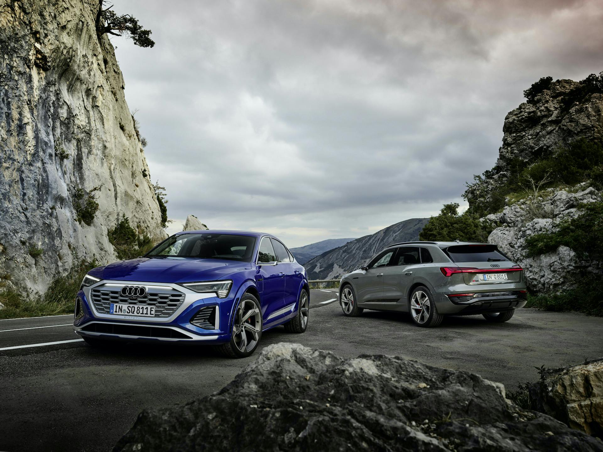 Nuova Audi Q8 e-tron e Q8 e-tron Sportback