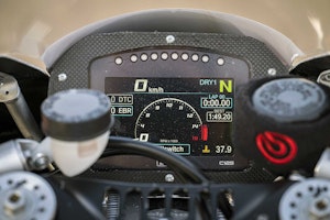BMW M 1000 RR National Trophy Dashboard Racing
